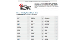 Desktop Screenshot of ohiobingo.com