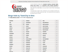 Tablet Screenshot of ohiobingo.com